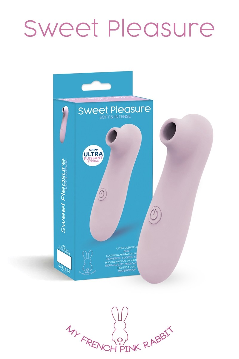 Two Too Sweet Pleasure Stimulateur Clitoris Succion Vibration Rose