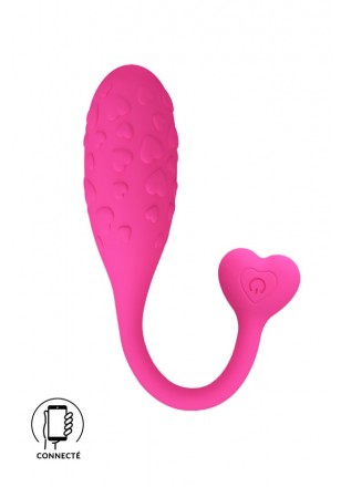 Fisherman oeuf vibrant connecté USB Android rose