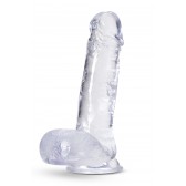 Rock N'Roll Gode Ventouse Jelly Transparent 7