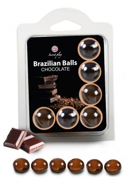 Boules Brésiliennes aromatisées Chocolat X6