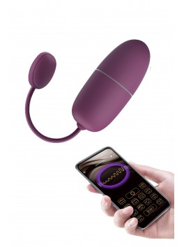 Nymp oeuf vibrant connecté USB Android violet 