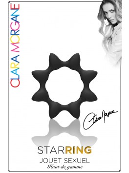 Star Ring - Anneau noir étoile